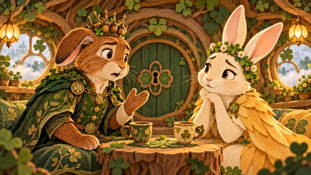 Rabbit companions.